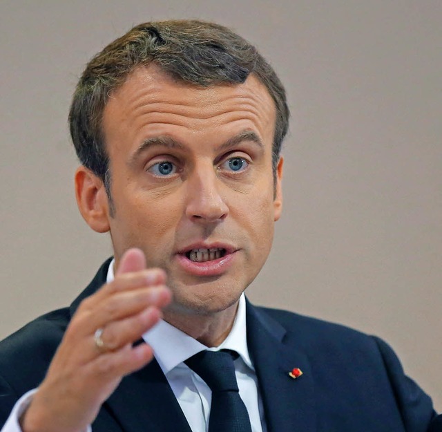 Prsident Emmanuel Macron   | Foto: AFP