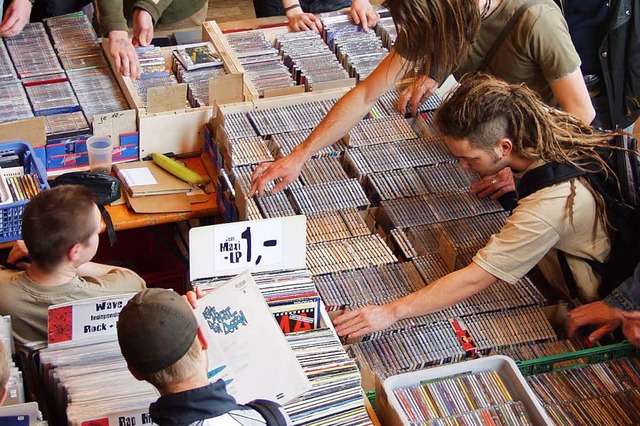 Fr Sammler und Plattenliebhaber: die Plattenbrse im HDJ (Archivbild)  | Foto: Thomas Kunz