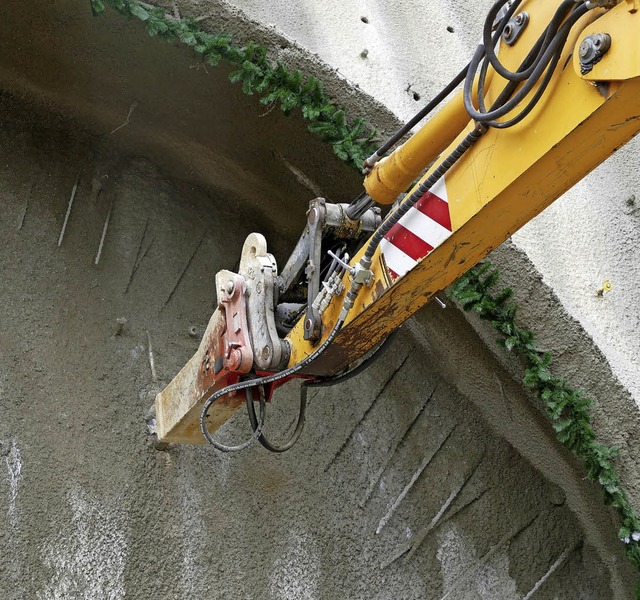 Der Tunnel ist angeschlagen.   | Foto: Verena Pichler