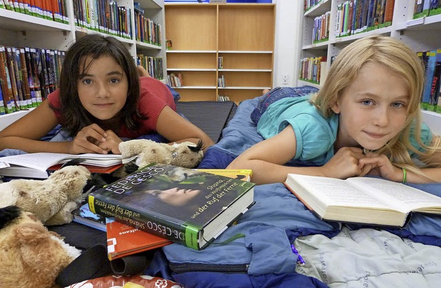 Die Stadtbibliothek ist auch im Sommer...barer Ort fr Kinder und Jugendliche.   | Foto: zvg