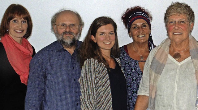 Sonja Dannenberger (von links) verabsc...n, Astrid Gruber und Gabriele Donner.   | Foto: Michael Gottstein