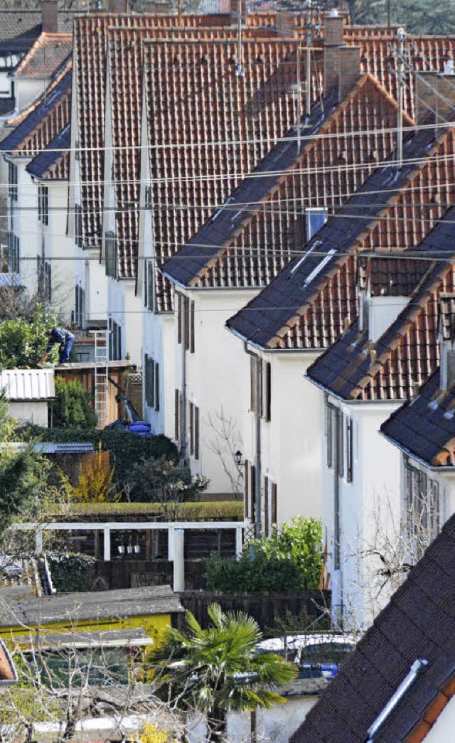 Auch in der Gartenstadt stiegen die Bodenrichtwerte.   | Foto: Lauber