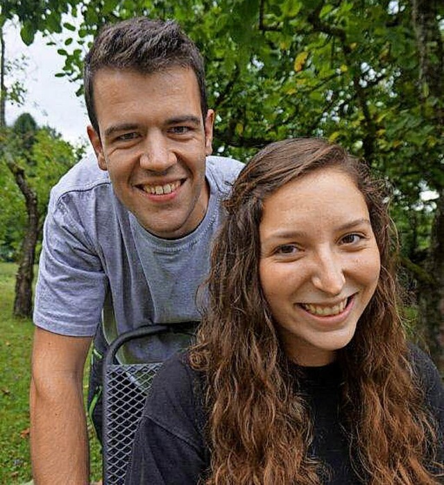 David Meilinger und  Juliane Dischinger organisieren den Abschied von der KLJB.  | Foto: Anne Freyer