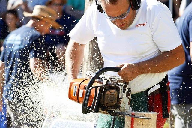 Fotos: Holzfllermeisterschaften im Schuttertal 2017