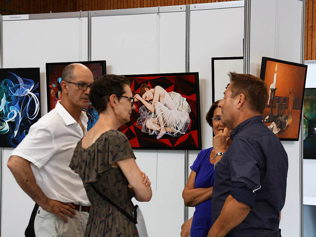 Impressionen von der Kunstmesse und dem Kunsthandwerkermarkt am Wochenende in Endingen