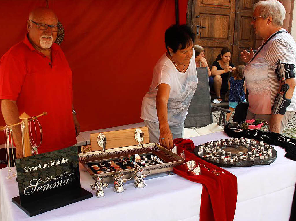 Impressionen von der Kunstmesse und dem Kunsthandwerkermarkt am Wochenende in Endingen