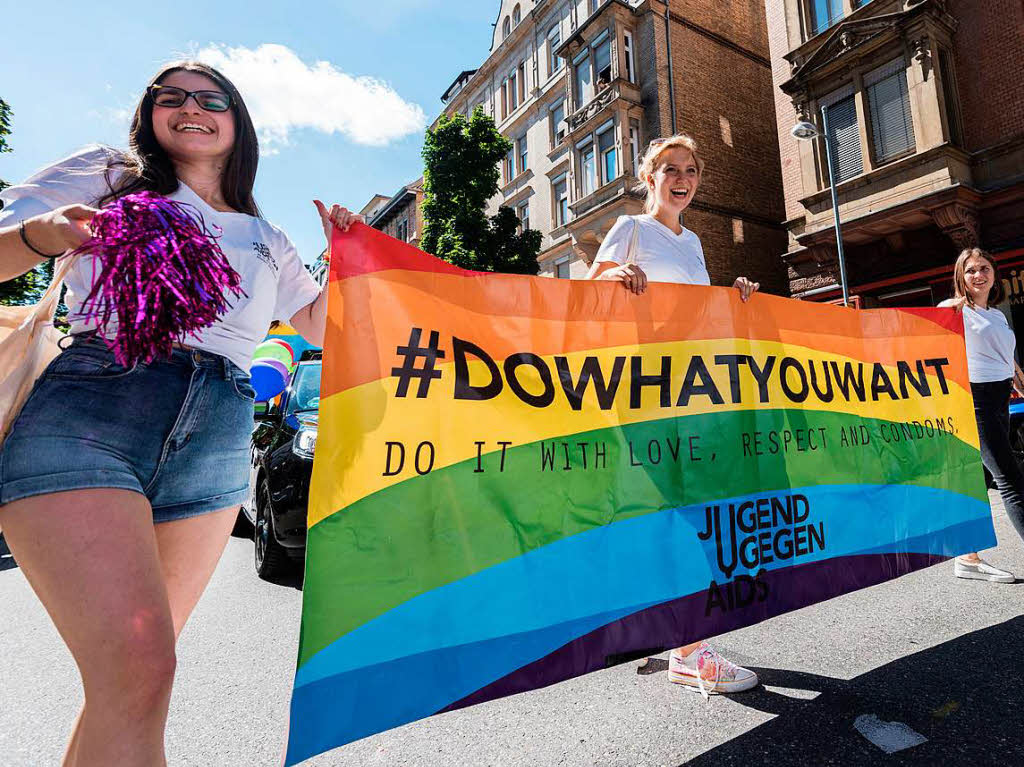 Christopher Street Day (CSD) 2017 in Stuttgart