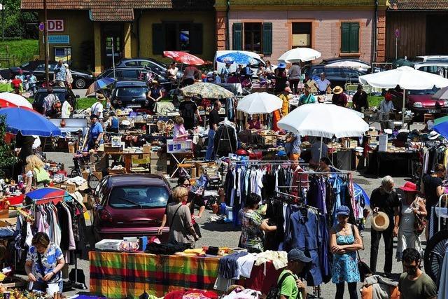 Flohmarkt der SPD am Samstag in Littenweiler