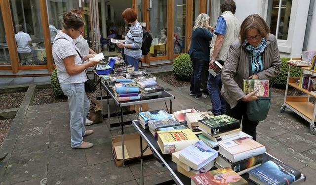 Fr jede(n) etwas dabei: ungezwungenes Schmkern   | Foto: CHRISTOPH BREITHAUPT