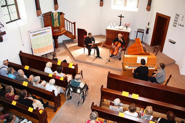 Benefizkonzert zugunsten der neuen Orgel in der evangelischen Christuskirche  | Foto: Ulrike Hiller