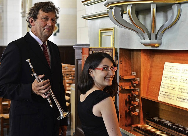 Jean-Jacques Metz  und Jeanne Chicaud spiele in Lahr.  | Foto: PRIVAT