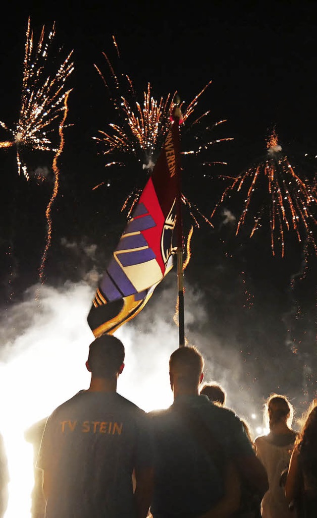 Das Feuerwerk war ein Hhepunkt der Feier.   | Foto: Sandro Kipar