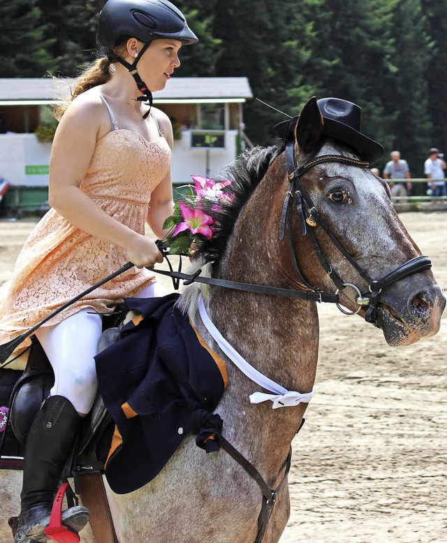 Prinzessin beim Kostmspringen  | Foto: Martin Klabund