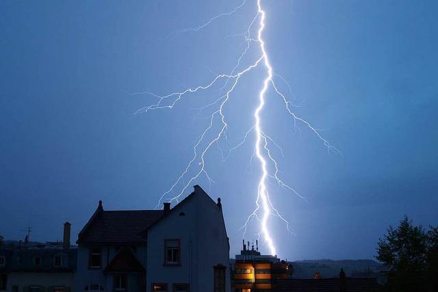 Wetterdienst warnt vor heftigen Gewittern im Sdwesten