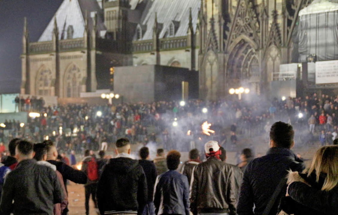 Mit der Silvesternacht in Köln kippte die Willkommenskultur.   | Foto: dpa
