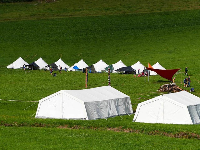 Das Lager im Jostal   | Foto: Bury