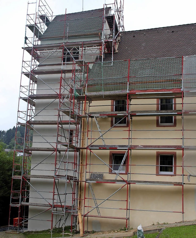 Verzgert sich: die Renovierung der Kaltenbacher Kirche  | Foto: Kan