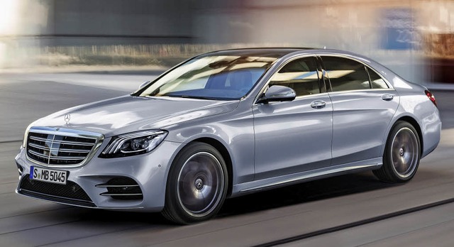 S-Klasse (hier Langversion) mit neuer Front <ppp></ppp>  | Foto: Daimler AG - Global Communicatio