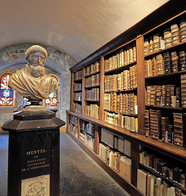 Die Humanisten-Bibliothek in Slestat  | Foto: dpa