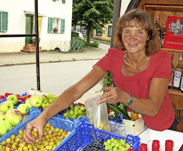 Mirabellen vom Hof der Familie Frey in Oberweiler, Gabi Frey  | Foto: Michael Behrendt