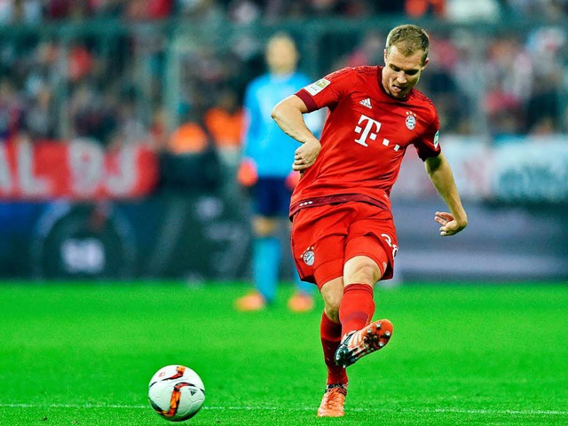 Holger Badstuber, hier noch im Trikot ...rn Mnchen, wechselt zum VfB Stuttgart  | Foto: dpa