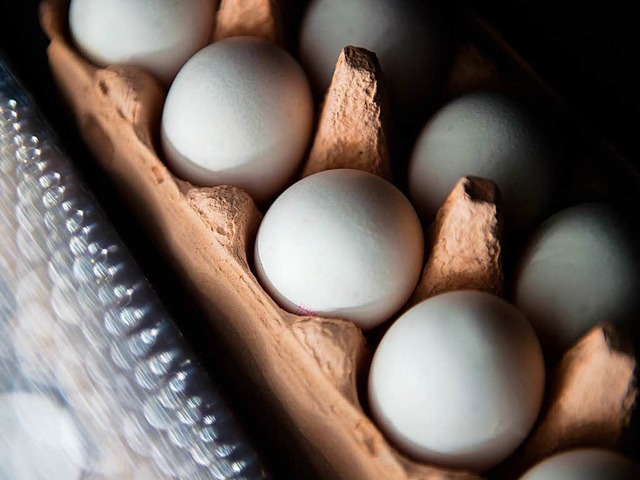 Eier im Fokus: Bundesweit werden derze...auf das Insektizid Fipronil untersucht  | Foto: dpa