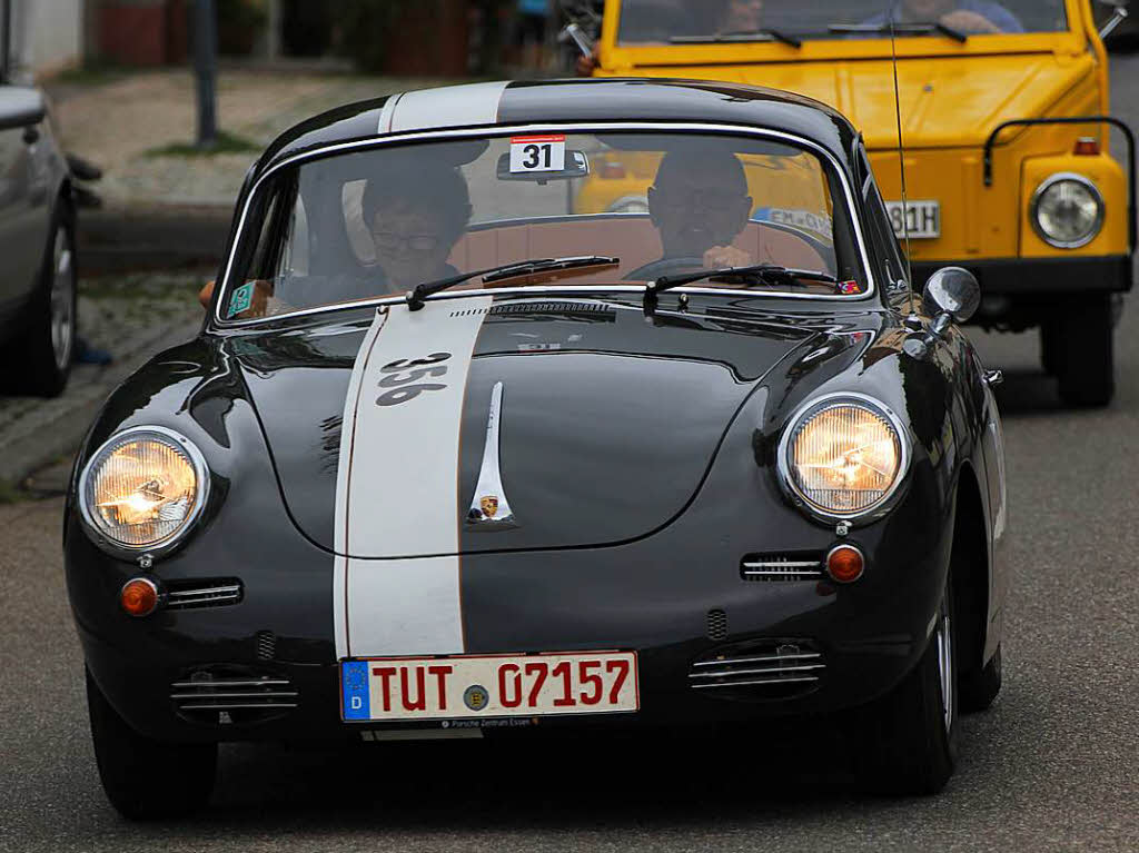 Schauinsland Klassik in Endingen: Gerade mal 90 PS hat dieser Porsche 356 B aus dem Jahr 1962