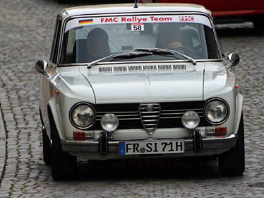 Schauinsland Klassik in Endingen: Alfa Romeo Giulia von  1971