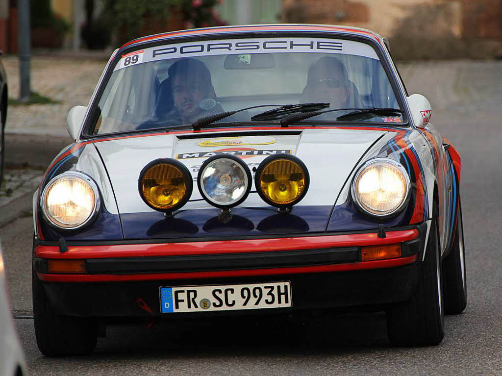 Schauinsland Klassik in Endingen: ein Porsche 911/ 964 Carrera 4, Baujahr 1989 mit 250 PS