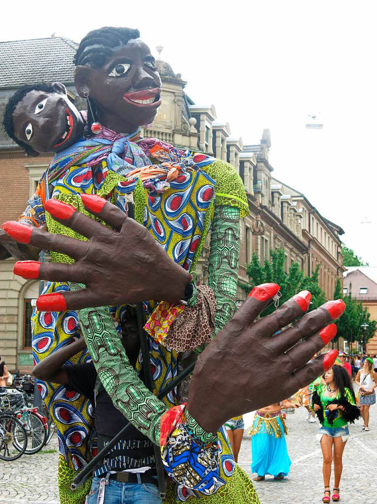 Straenparade beim African Music Festival
