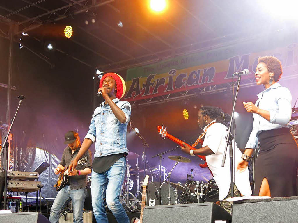 Meta and the Cornerstones mit Reggae aus dem Senegal
