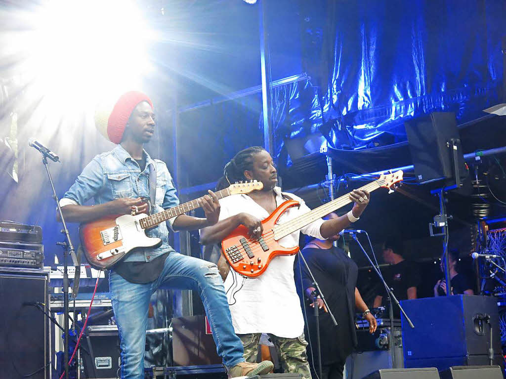 Meta and the Cornerstones mit Reggae aus dem Senegal