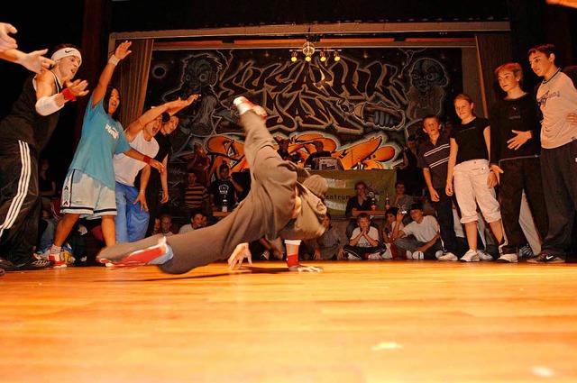 Breakdance im Haus der Jugend.   | Foto: bz