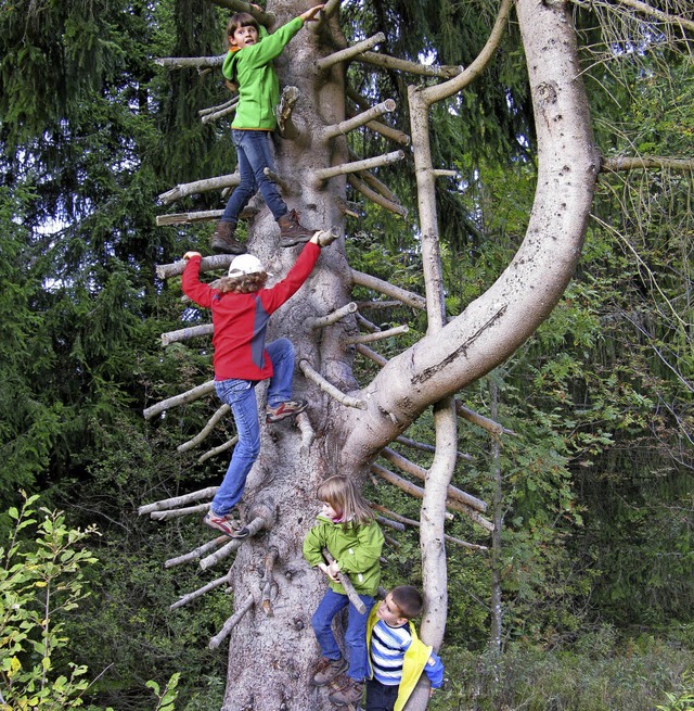 Auch wchentliche  Familienwanderungen... des Sommerferienprogramms in Bernau.   | Foto: Ulrike Spiegelhalter