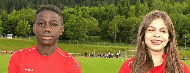Florian Agbodenou tobt sich gerne in d...letik sportlich klar die Nummer eins.   | Foto: Hans-Jochen Kpper