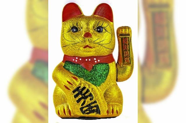 Die Winkekatze hat ihren Ursprung in japanischen Legenden