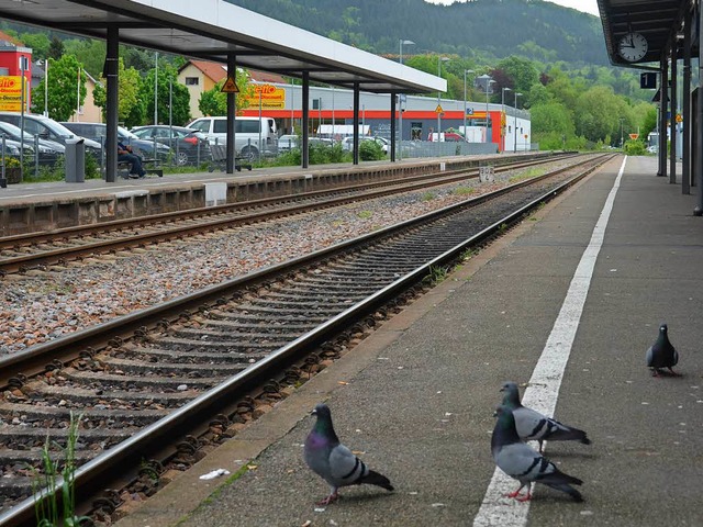 Der Bahnhof in Bad Sckingen  | Foto: Sina Gesell