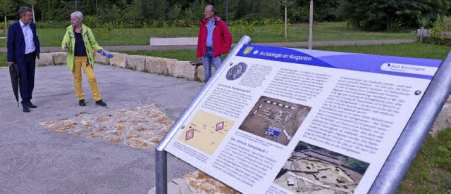 Christel Bcker von der Archologie-We...gie-Parks selbst aktiv werden knnen.   | Foto: Susanne Mller