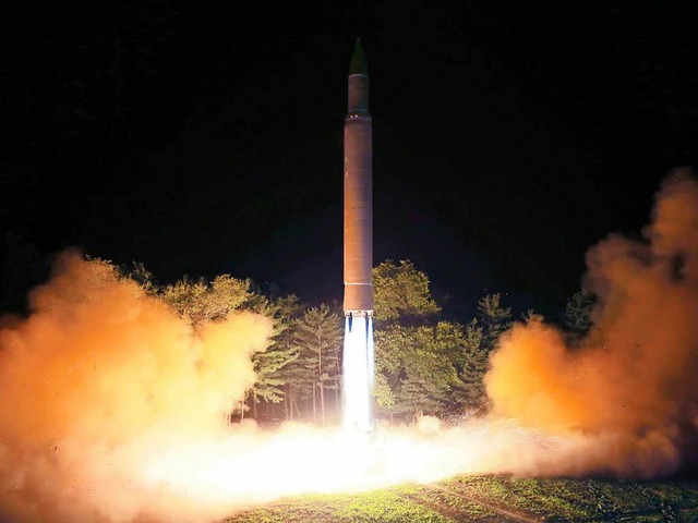 Raketentest in Nordkorea  | Foto: dpa