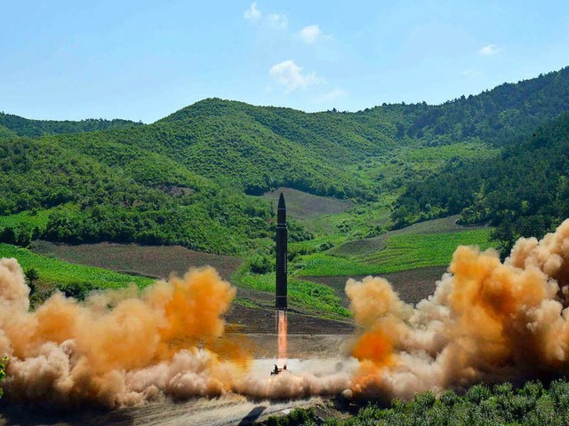 Nordkoreanischer Raketentest  | Foto: dpa