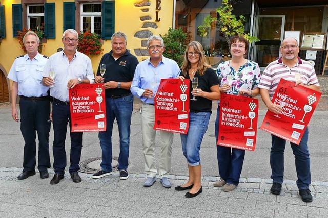 Großes Weinfest für Kaiserstuhl und Tuniberg vom 25. bis zum 28. August