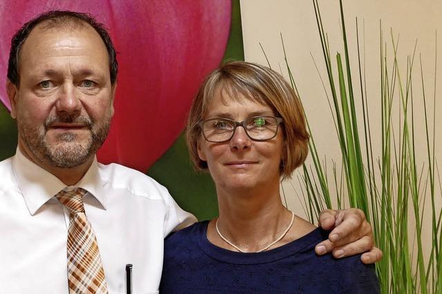 Martina und Frank Roser leiten seit 2005 ein Bestattungsunternehmen in Lörrach