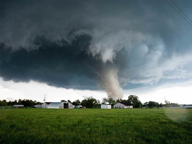 Ein Tornado in Oklahoma &#8211; ein Schnappschuss aus dem Mai 2016.  | Foto: JOSH EDELSON