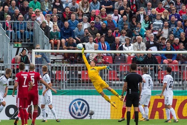 2:1-Sieg: SC Freiburg zieht in die zweite Runde des DFB-Pokals ein
