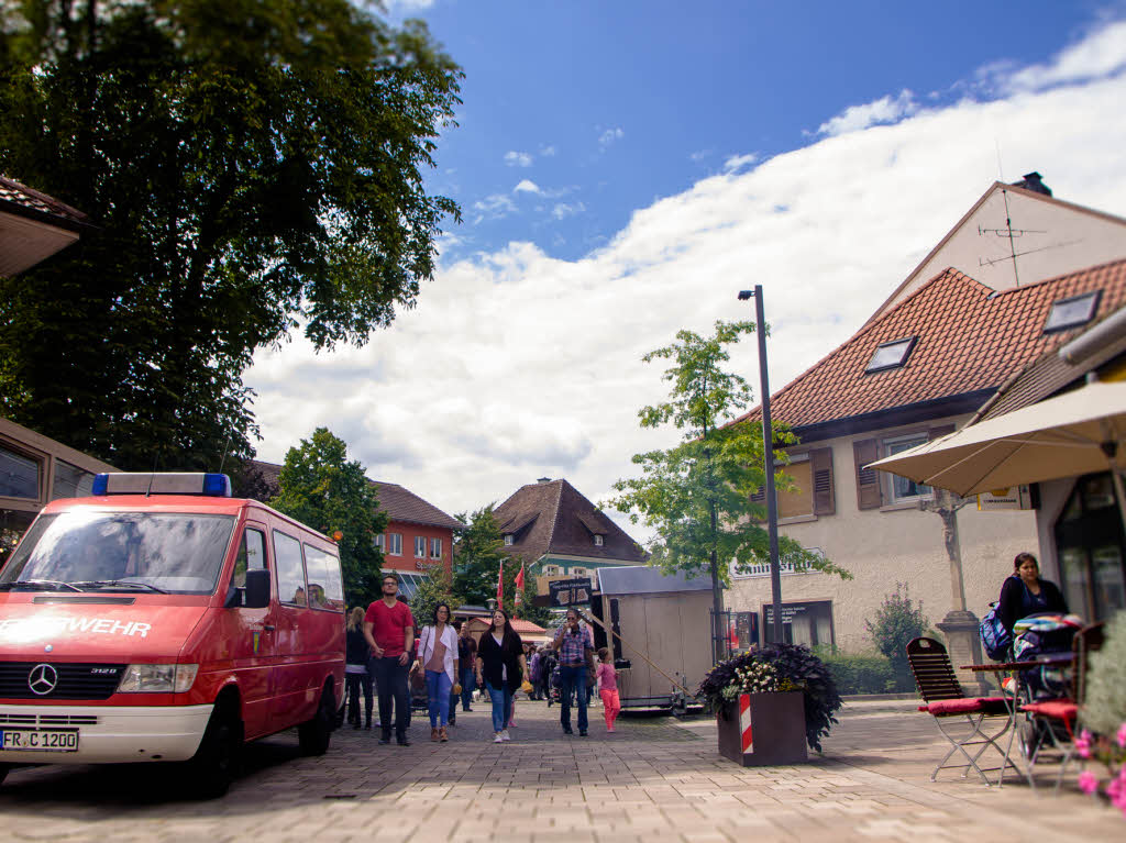 Die erste BZ Food Truck Meile in Bad Krozingen stie auf eine riesige Resonanz.