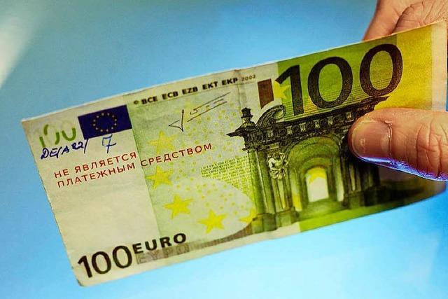 Schweizer bezahlt mit Falschgeld – selbst zum Opfer geworden