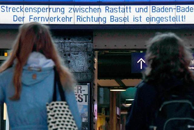 Was Reisende auf der Rheintalbahn jetzt wissen mssen