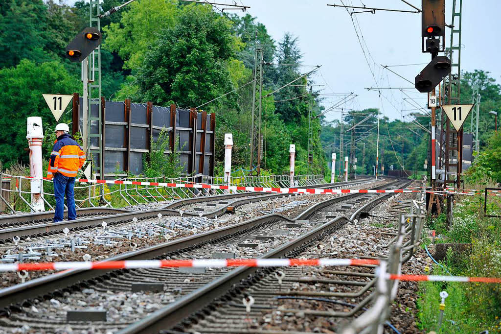 Wie der Tunnelbau bei Rastatt die Rheintalbahn blockiert