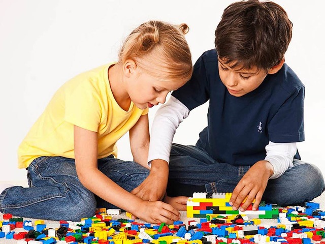 Beim guten, alten Legospiel erobern Kinder den dreidimensionalen Raum fr sich.  | Foto: Lego Gmbh