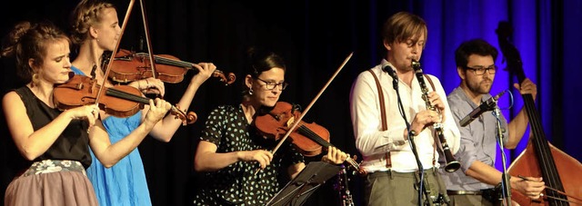 Auf Anhieb das  Highlight der Kulturta...n Klezmerkonzert rund 200 Zuhrer an.   | Foto: Roswitha Frey